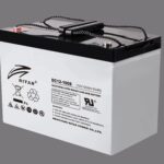 RITAR AGM Deep Cycle Batteri 12V 100AH C10 (307x169x211mm) Polstilling 4 - Plusspol til venstre-0