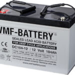 VMF AGM Batteri 12V 104AH (Tilsvarer Ritar DC12-100S)-0