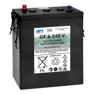 SONNENSCHEIN GEL Batteri 6V 240AH (312x180x359mm) +diagonalt-0