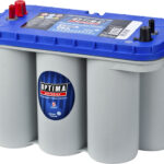 OPTIMA AGM Blue Top 12V 75AH 975CCA (325x165x238mm) Polstilling 4 - Plusspol til venstre 8052-188-0