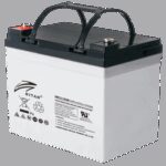 RITAR High Rate AGM Batteri 12V 33AH (195x130x168mm) M6-0