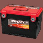 ODYSSEY ODP-AGM78 AGM Batteri 12V 61AH 792CCA (275x178x187mm) +sidepol venstre-0