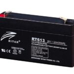 RITAR AGM Batteri 6V 1,3AH (94x24x52mm) F1-0