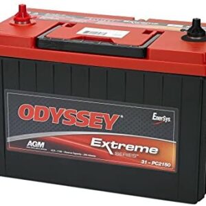 ODYSSEY 31-PC2150S AGM Batteri 12V 100AH 1150CCA (330x173x241mm) + venstre (stud pol)-0