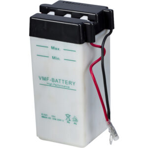 VMF MC Batteri 6V 4AH 35CCA (56x62x131) Polstilling 4 - Plusspol til venstre | 6N4A-4D-0