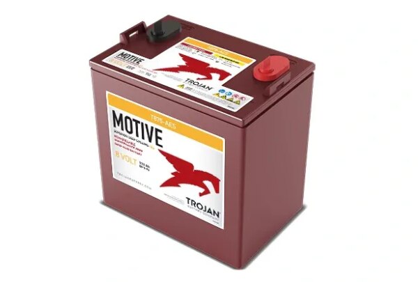 Deep Cycle Traksjonsbatteri 8V 158AH (262x179x273mm) Polstilling 4 - Plusspol til venstre-0