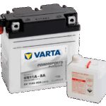 VARTA MC Batteri 6V 12AH 80CCA (122x61x135mm) Polstilling 5 - Plusspol til hÃƒÂ¸yre 6N11A-3A (011014)-0