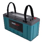 SKANBATT Lithium Professional IP67 12V 200Ah 200A BMS-0