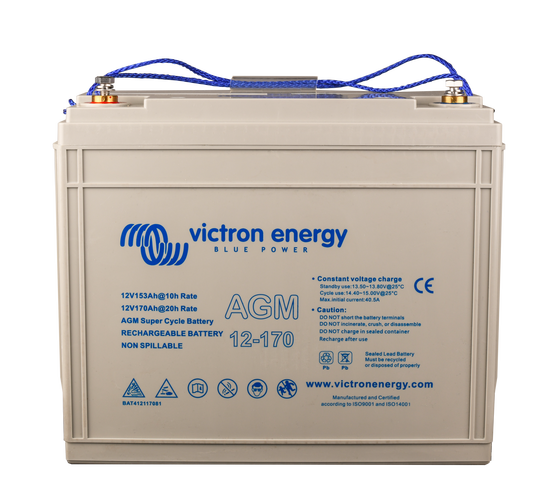 VICTRON AGM Super Cycle Batteri 12V 170Ah Deep Cycle-0 VICTRON AGM Super Cycle Batteri 12V 170Ah Deep Cycle-0