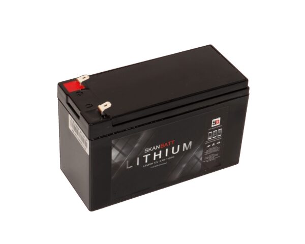 SKANBATT Bluetooth Lithium Batteri 12V 9AH 15A BMS-0 SKANBATT Bluetooth Lithium Batteri 12V 9AH 15A BMS-0