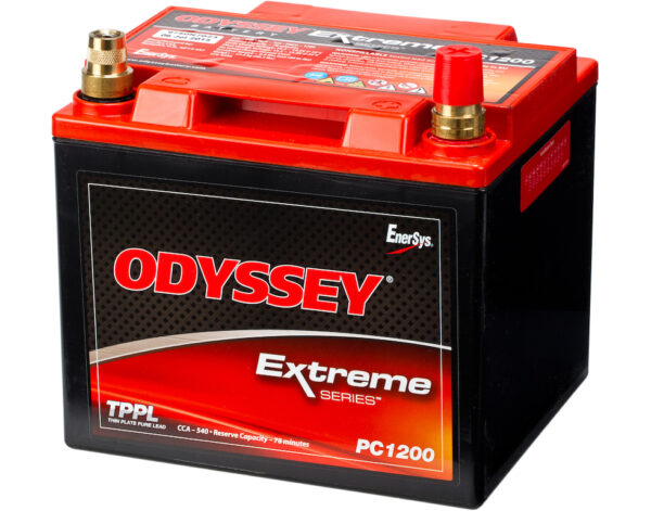 ODYSSEY PC1200 AGM Batteri 12V 42AH 540CCA (198x166x171mm) Polstilling 5 - Plusspol til hÃƒÂ¸yre-0