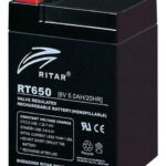 RITAR AGM Batteri 6V 5AH (70x47x101/107mm) F1-0
