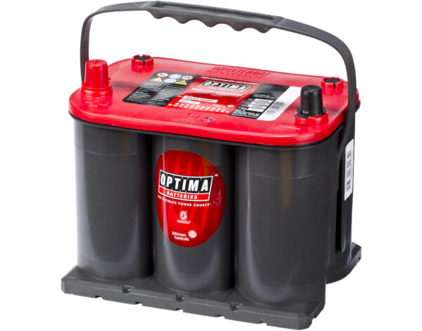 OPTIMA AGM Red Top 12V 44AH 730CCA (237x172x197mm) Polstilling 4 - Plusspol til venstre 8020-255-0