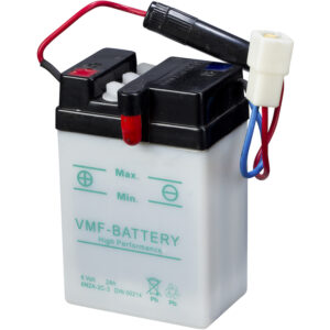 VMF MC Batteri 6V 2AH 20CCA (70x47x106) Polstilling 4 - Plusspol til venstre | 6N2A-2C-3-0