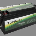 TOPBAND Lithium HEAT PRO - 12V 200AH - 200A BMS - Bluetooth og Varme (TOP-Heat200200BS)-0