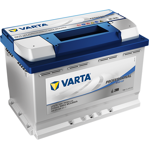 VARTA Fritidsbatteri 12V 74 AH 680 CCA (278x175x190mm) Polstilling 5 - Plusspol til hÃƒÂ¸yre LFS74-0