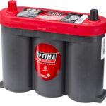 OPTIMA AGM Red Top 6V 50AH 815CCA (254x83x200mm) +Midtstilt 8010-355-0