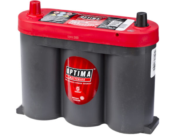 OPTIMA AGM Red Top 6V 50AH 815CCA (254x83x200mm) +Midtstilt 8010-355-0