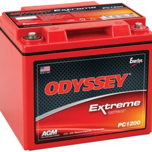 ODYSSEY PC1200MJ AGM Batteri 12V 42AH 540CCA (200x169x173mm) Polstilling 5 - Plusspol til hÃƒÂ¸yre-0