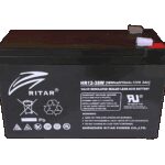 RITAR High Rate AGM Batteri 12V 9AH (151x65x93,5mm) F2-0