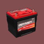 ODYSSEY ODP-AGM25 AGM Batteri 12V 59AH 675CCA (240x172x217mm) +ventre-0