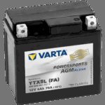 VARTA AGM MC Batteri 12V 4AH 75CCA (113x70x105mm) Polstilling 5 - Plusspol til hÃƒÂ¸yre YTX5L (FA)-0