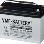 VMF AGM Batteri 12V 125AH (Tilsvarer Ritar DC12-120S)-0