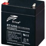 RITAR AGM Batteri 12V 5AH (90x70x101mm) F2-0