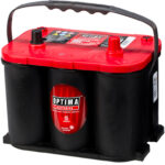 OPTIMA AGM Red Top 12V 50AH 815CCA (254x174x195mm) Polstilling 5 - Plusspol til hÃƒÂ¸yre 8003-251-0