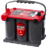 OPTIMA AGM Red Top 12V 44AH 730CCA (237x172x197mm) Polstilling 4 - Plusspol til venstre 8022-255-0