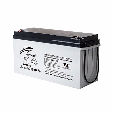 RITAR High Rate AGM Batteri 12V HR12-380W (12V 100Ah C20)-0