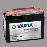 VARTA AGM MC Batteri 12V 2,3AH 30CCA (113x49x85mm) Polstilling 5 - Plusspol til hÃƒÂ¸yre YTR4A-BS-0