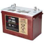 TROJAN GEL Deep Cycle Traksjonsbatteri 12V 91Ah (323x162x235mm) Polstilling 4 - Plusspol til venstre-0