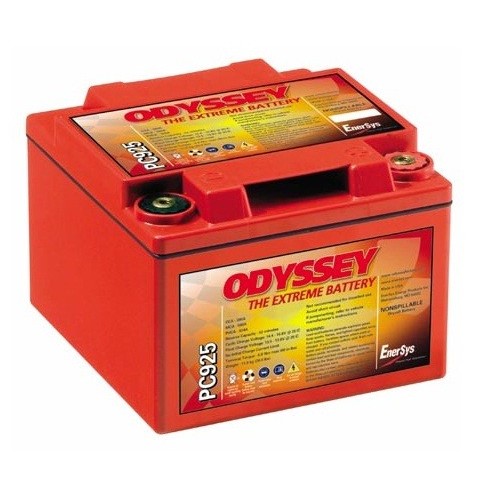ODYSSEY PC925MJT AGM Batteri 12V 28AH 330CCA (167x176x119mm) Polstilling 5 - Plusspol til hÃƒÂ¸yre-0
