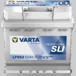 VARTA Fritidsbatteri 12V 52 AH 470 CCA (207x175x190mm) + hÃƒÂ¸yre LFS52-0