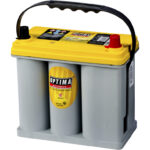 OPTIMA AGM Yellow Top 12V 38AH 460CCA (237x129x227mm) Polstilling 5 - Plusspol til hÃƒÂ¸yre 8073-176-0