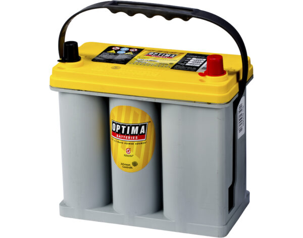 OPTIMA AGM Yellow Top 12V 38AH 460CCA (237x129x227mm) Polstilling 5 - Plusspol til hÃƒÂ¸yre 8073-176-0