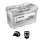 VARTA Silver Dynamic AGM Batteri 12V 80AH 800CCA (315x175x190/190mm) Polstilling 5 - Plusspol til hÃƒÂ¸yre A6-0