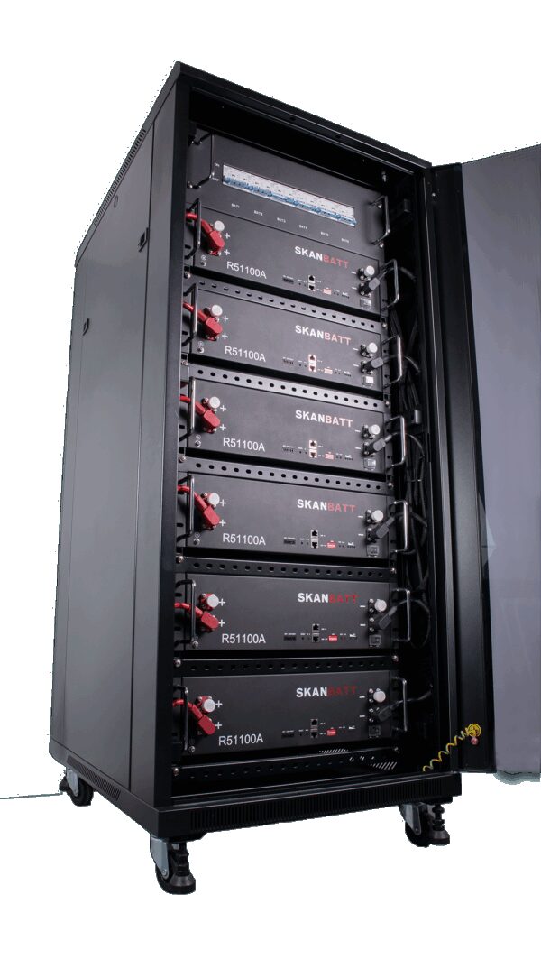 SKANBATT ESS Rack 48V 30,72kWt - LiFePO4 - HEAT-0