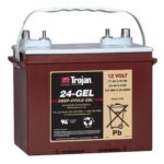 TROJAN GEL Deep Cycle Traksjonsbatteri 12V 77Ah (277x168x235mm) Polstilling 4 - Plusspol til venstre-0