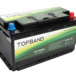 TOPBAND Lithium HEAT PRO - 12V 100AH - 100A BMS - BOBIL - Bluetooth og Varme (TOP-HEAT-RV)-0