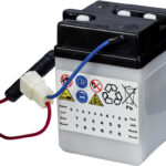 MC Batteri 6V 4AH 24CCA (71x71x105) Polstilling 4 - Plusspol til venstre | 6N4C-1B-0