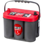 OPTIMA AGM Red Top 12V 50AH 815CCA (254x174x195mm) +midtstilt 8001-287-0
