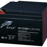 RITAR AGM Batteri 12V 28AH (166x175x125mm) M5-0