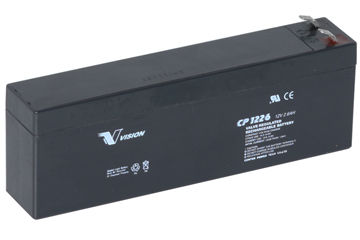LEADER CT2,6-12H AGM Batteri 12V 2,6AH-0