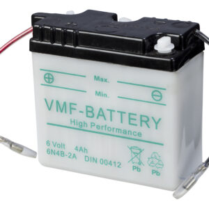 MC Batteri 6V 4AH 24CCA (100x47x96mm) +diagonalt | 6N4B-2A-0