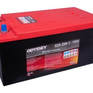 ODYSSEY 625-DIN C C-1500 AGM Batteri 12V 220AH 1500CCA (518x276x242mm) + venstre-0