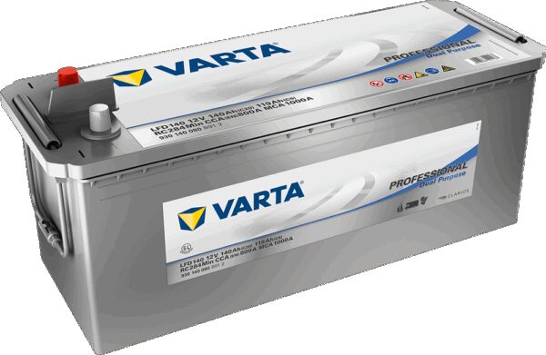 VARTA Fritidsbatteri 12V 140AH 800CCA (513x189x223mm) Polstilling 4 - Plusspol til venstre LFD140-0
