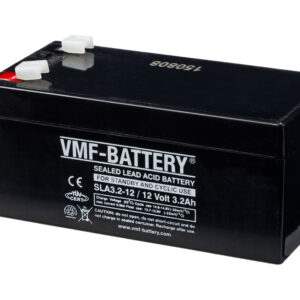 VMF 12V 3,2AH AGM Batteri (Tilsvarer Ritar RT1232)-0
