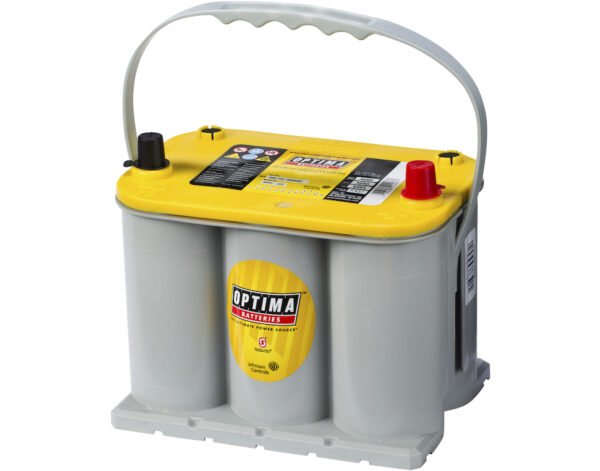 OPTIMA AGM Yellow Top 12V 48AH 660CCA (237x172x197mm) Polstilling 5 - Plusspol til hÃƒÂ¸yre 8040-222-0